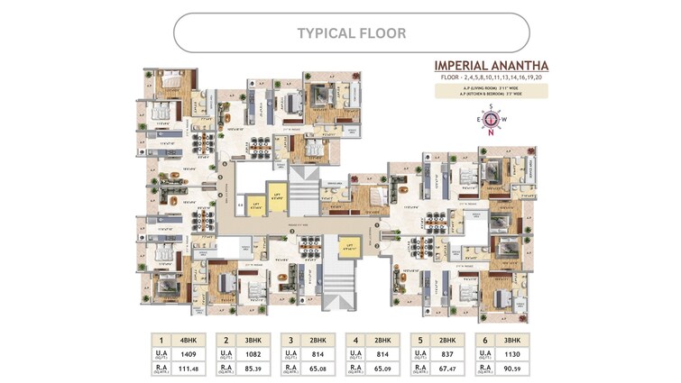 Imperial Anantha Floor Plans