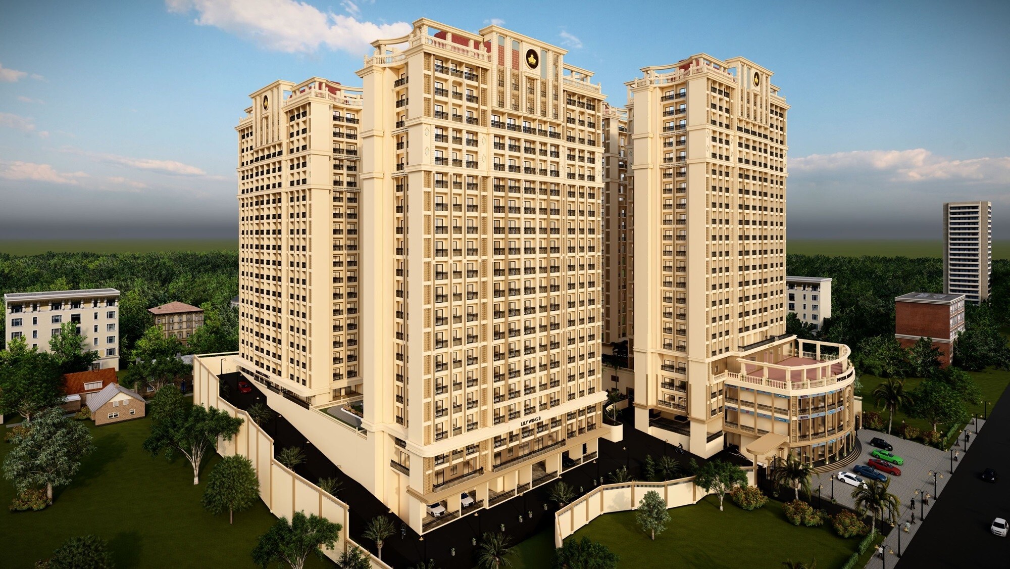 Imperial Indrapuram Apartment Exteriors