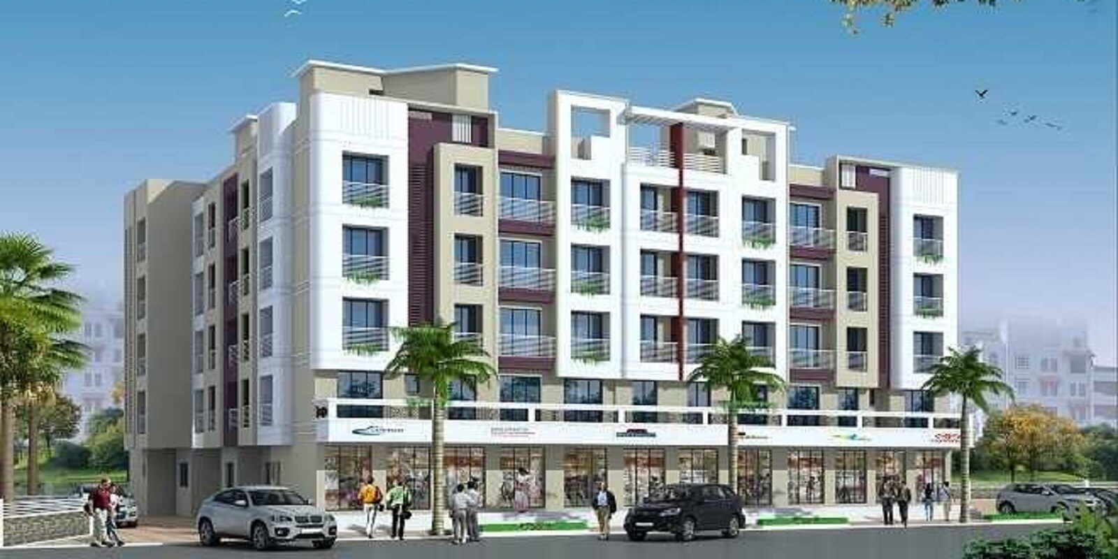 Jay Maa Residency residential project in Boisar