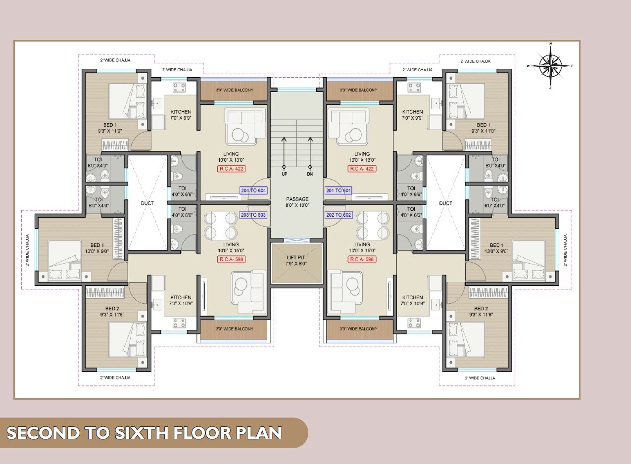 Jaykumar Oswal Pride Floor Plans