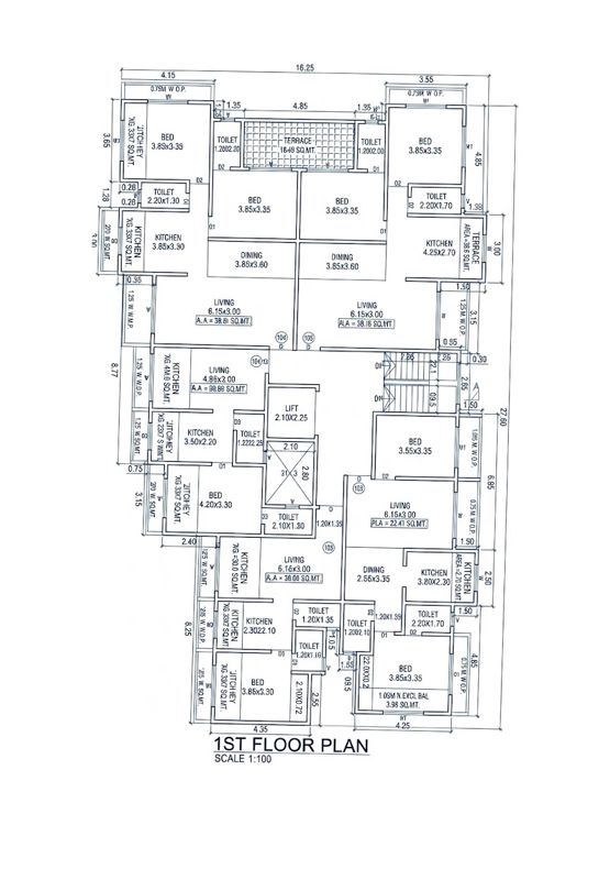 JD Angel Crescenta Floor Plans