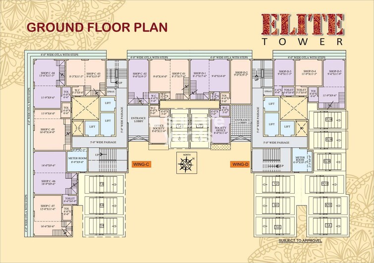 JP Elite Tower Floor Plans 1