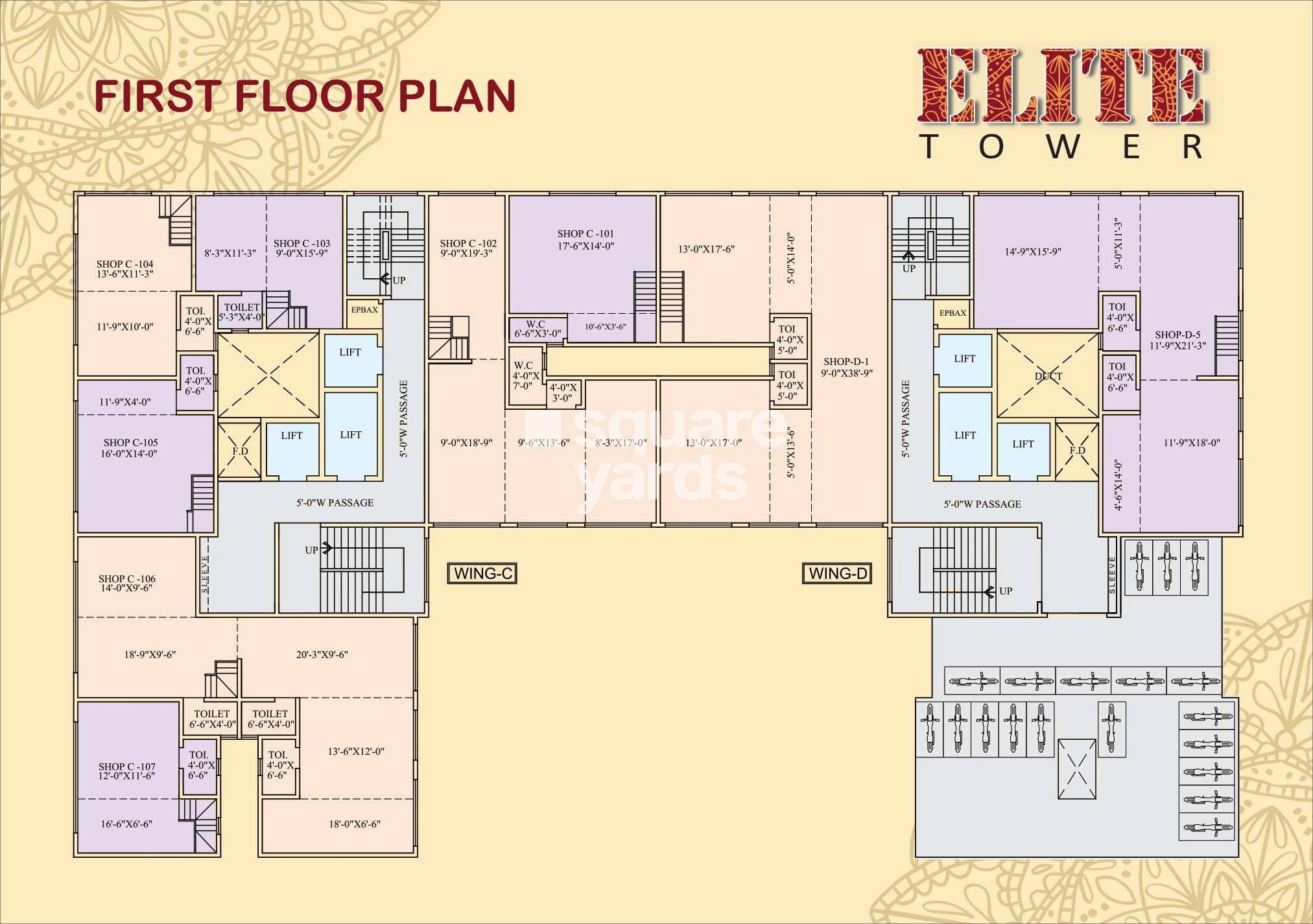 JP Elite Tower Floor Plans 2