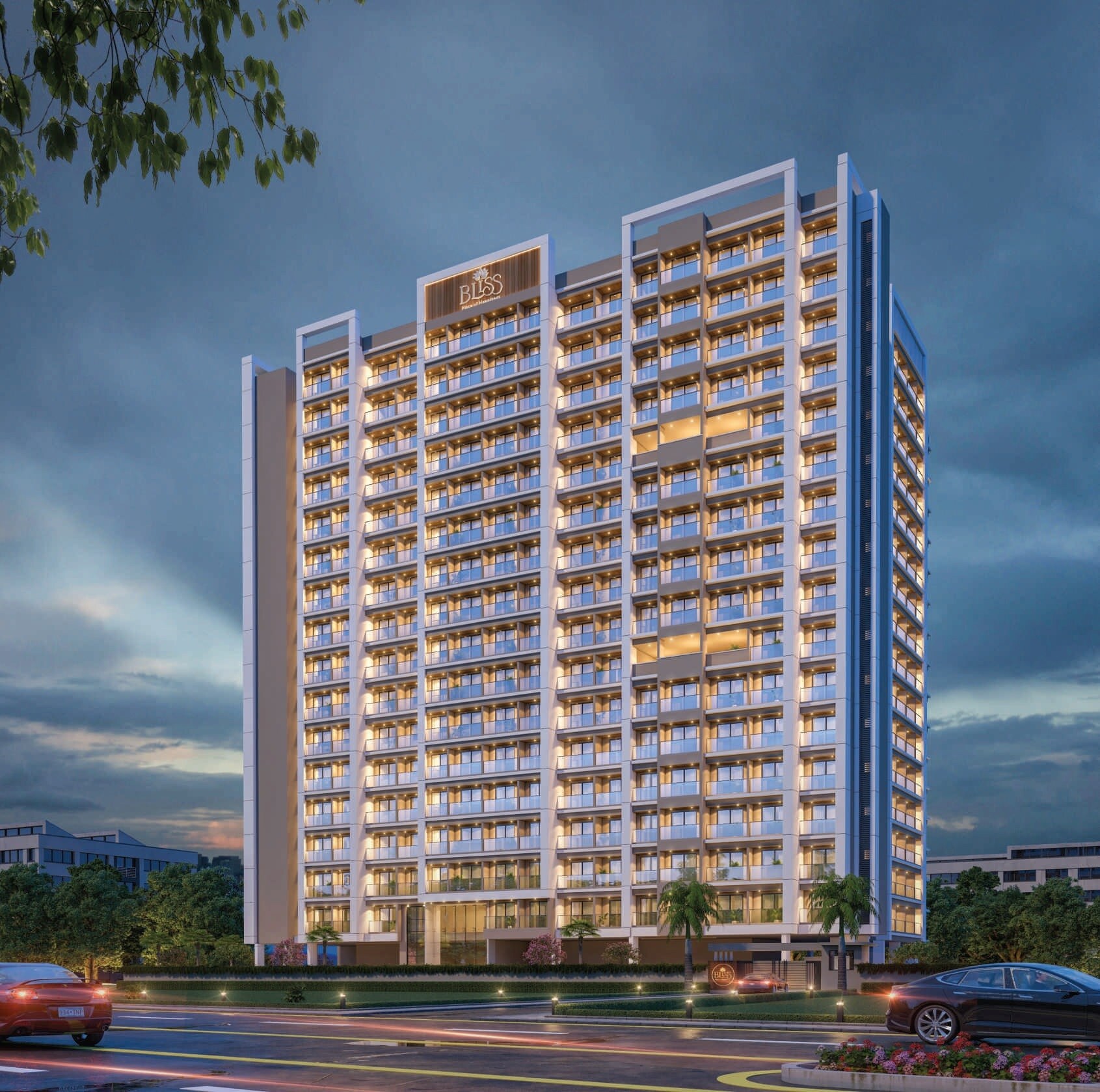 JP Ruchita Bliss Apartment Exteriors