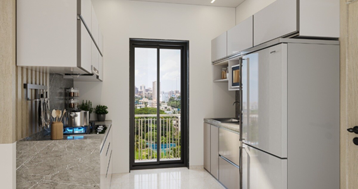 JSB Nakshatra Aazstha Apartment Interiors 2