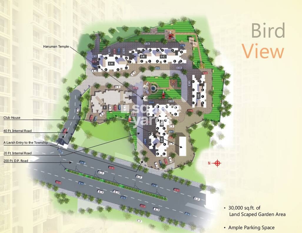 JSB Nakshatra Greens Master Plan Image