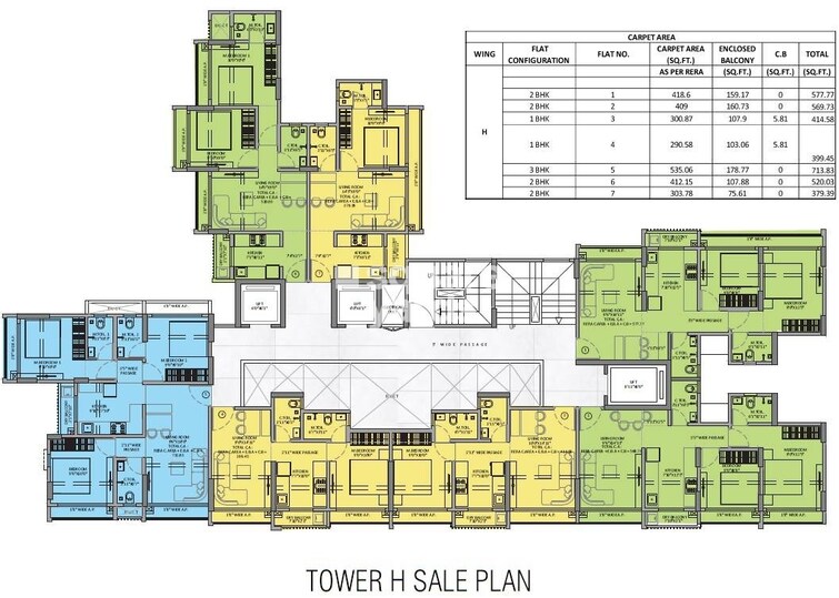 JSB Nakshatra Veda Floor Plans 1