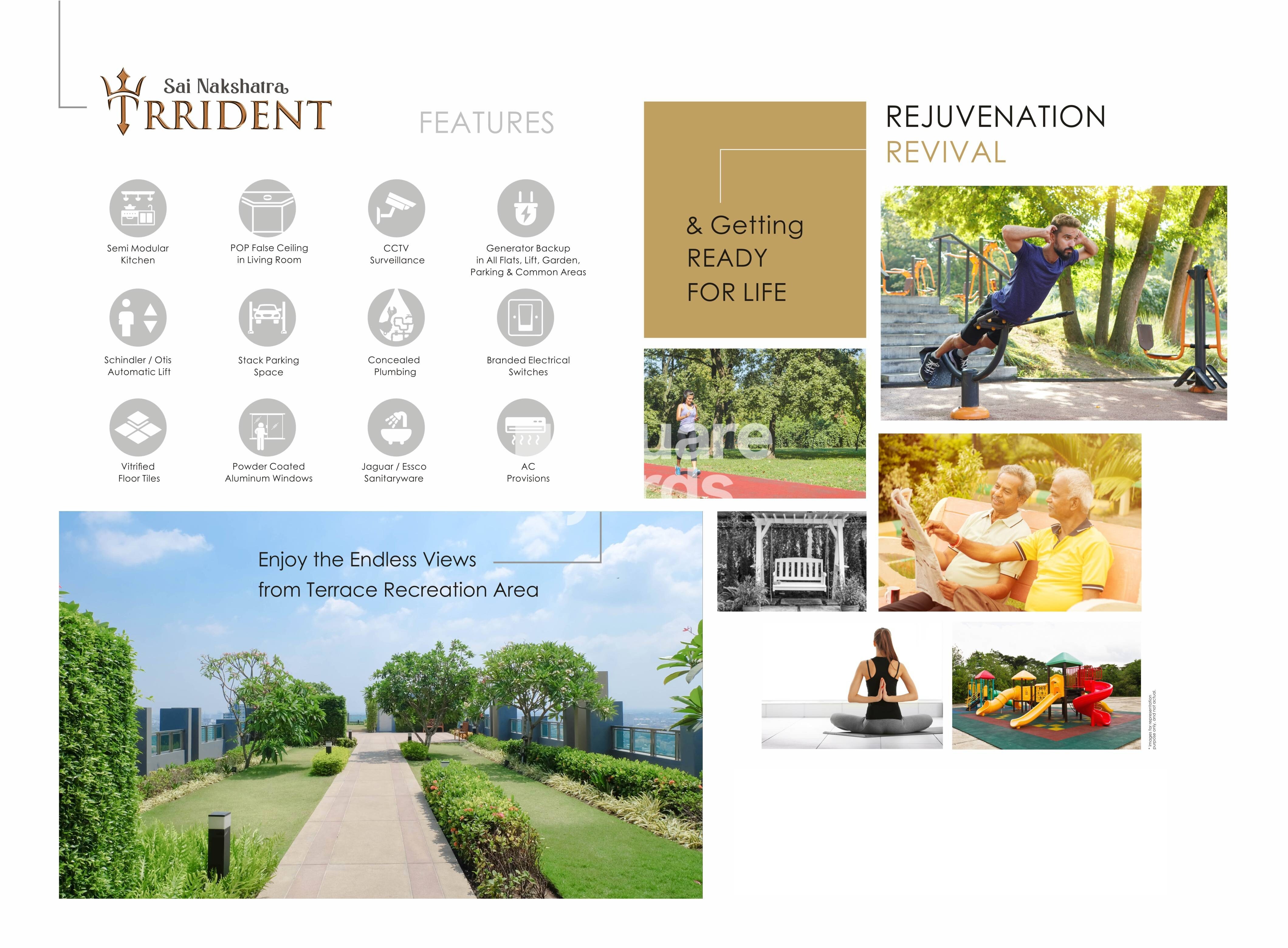 JSB Sai Nakshatra Trrident Amenities-Features