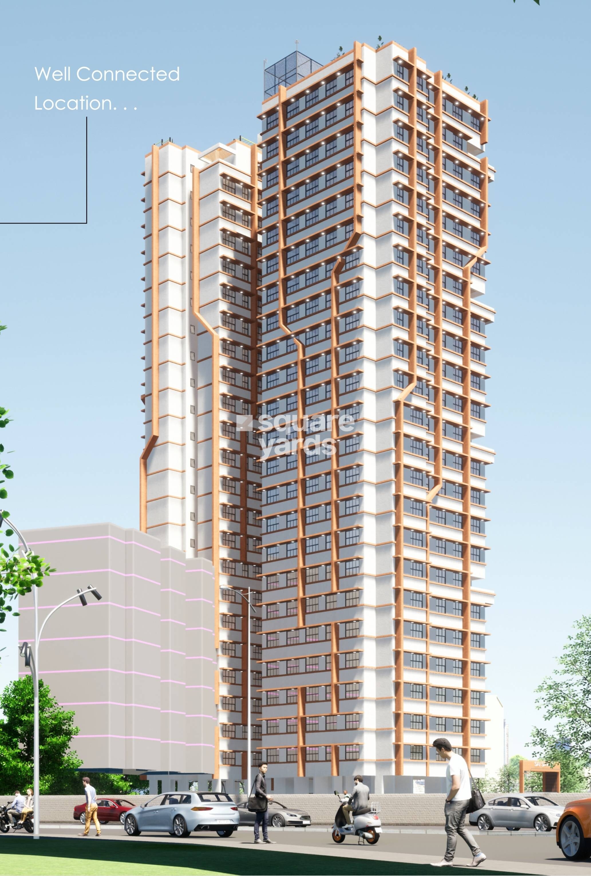 JSB Sai Nakshatra Trrident Tower View 1