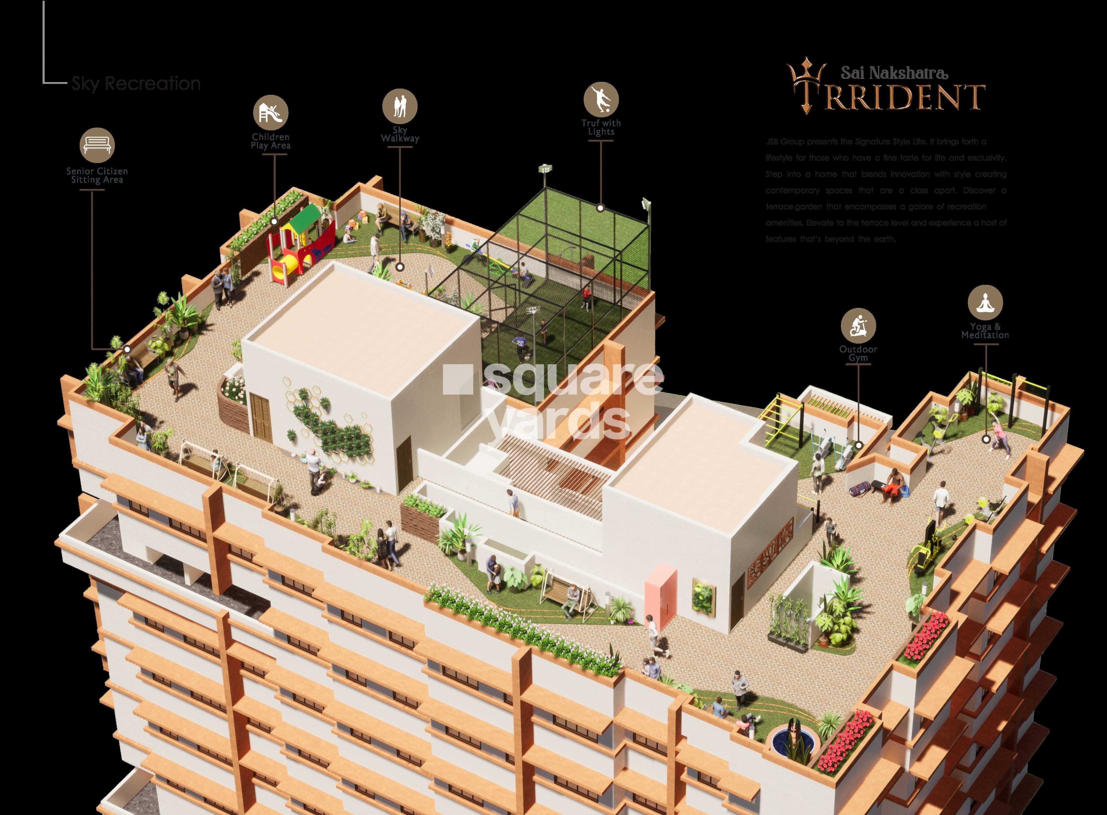 JSB Sai Nakshatra Trrident