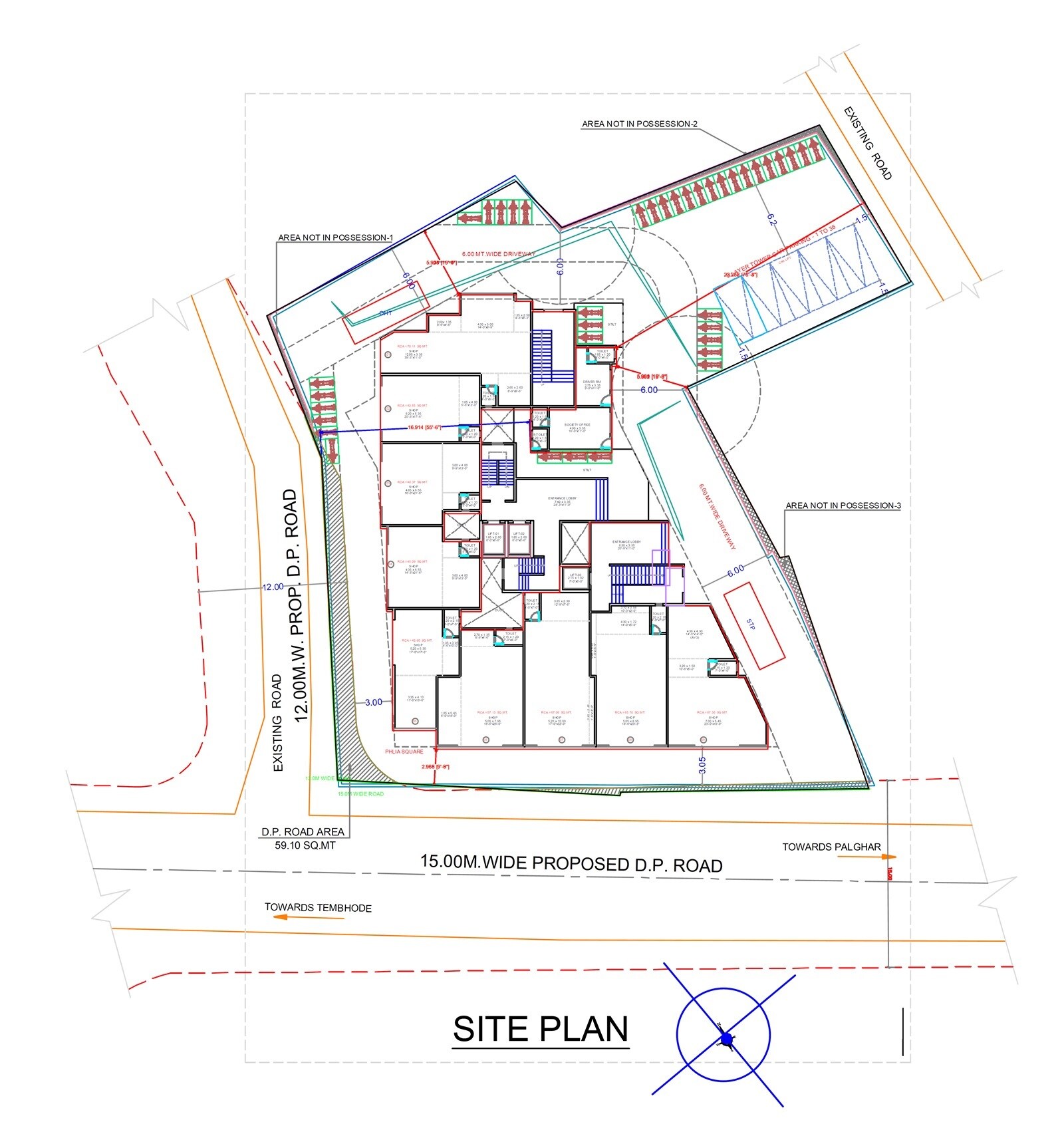 K Bafna Philia Square Master Plan 1