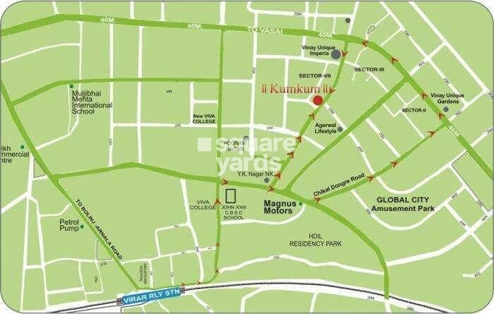 Kalash Kumkum Apartment Location Image