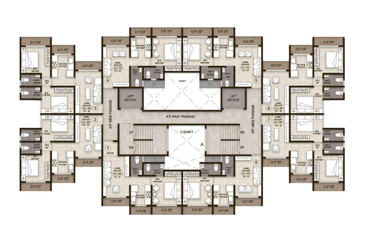 Karari Heritage Floor Plans