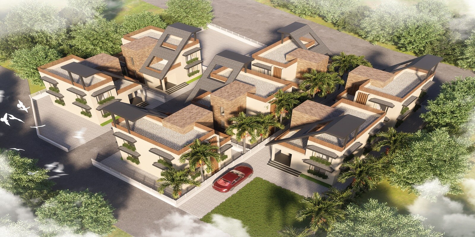 Karnik Aaryanam residential project in Posheri