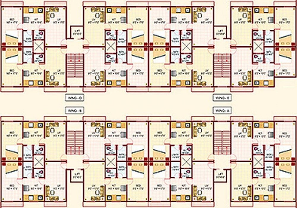 AMKB Rani Minnat Enclave Floor Plans