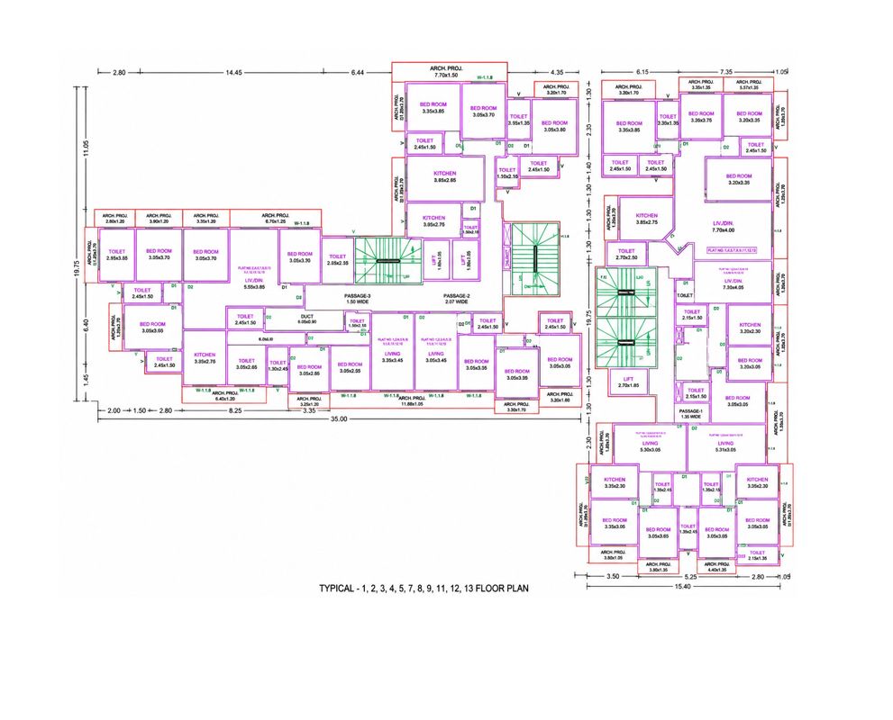 Khatushyam Empire Floor Plans