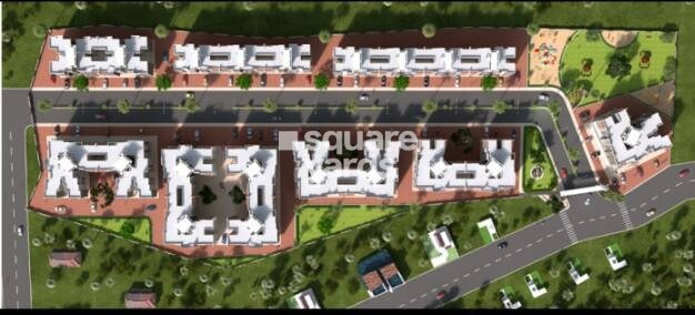 Khushi-Aangan-Phase--1_a large building with a train on top of it