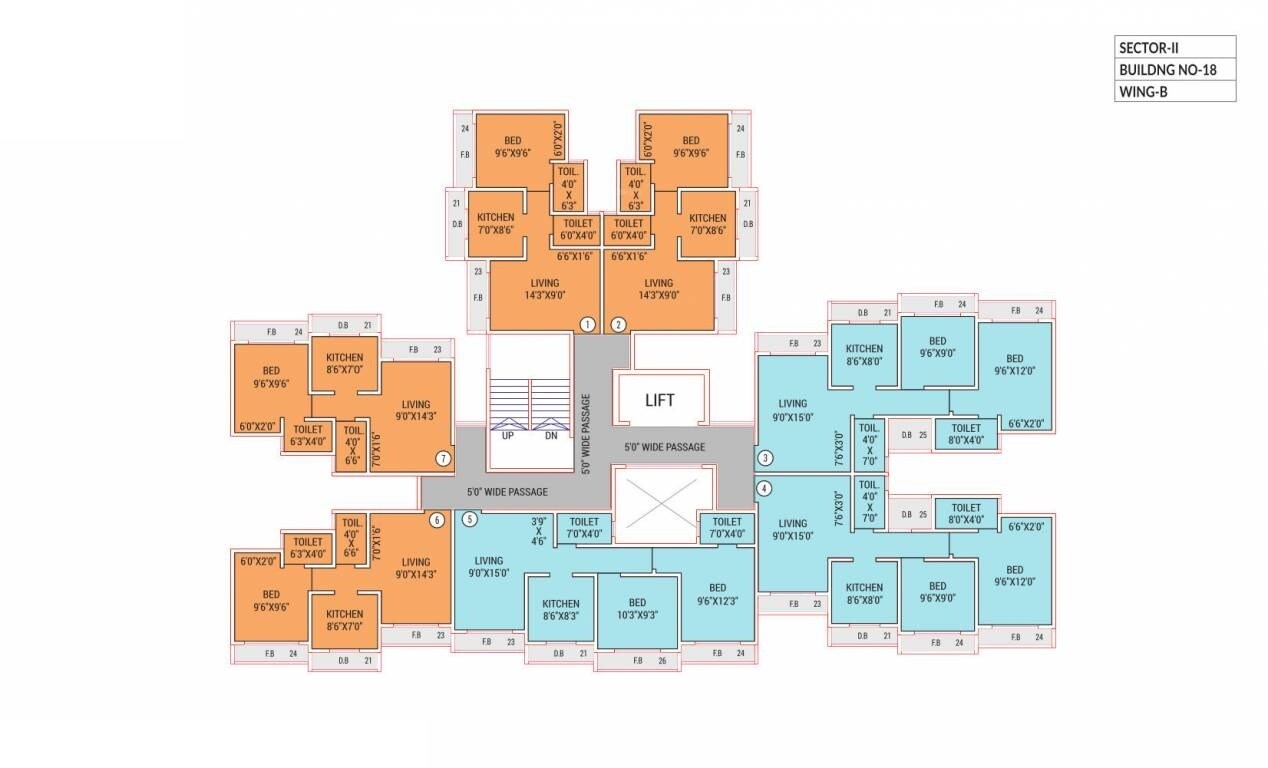 Kini Tower Floor Plans 1