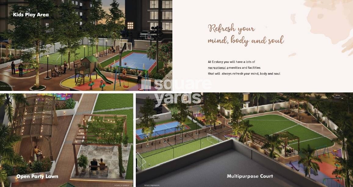 Kiran Bitcon Paradise Complex Ecstasy Amenities-Features