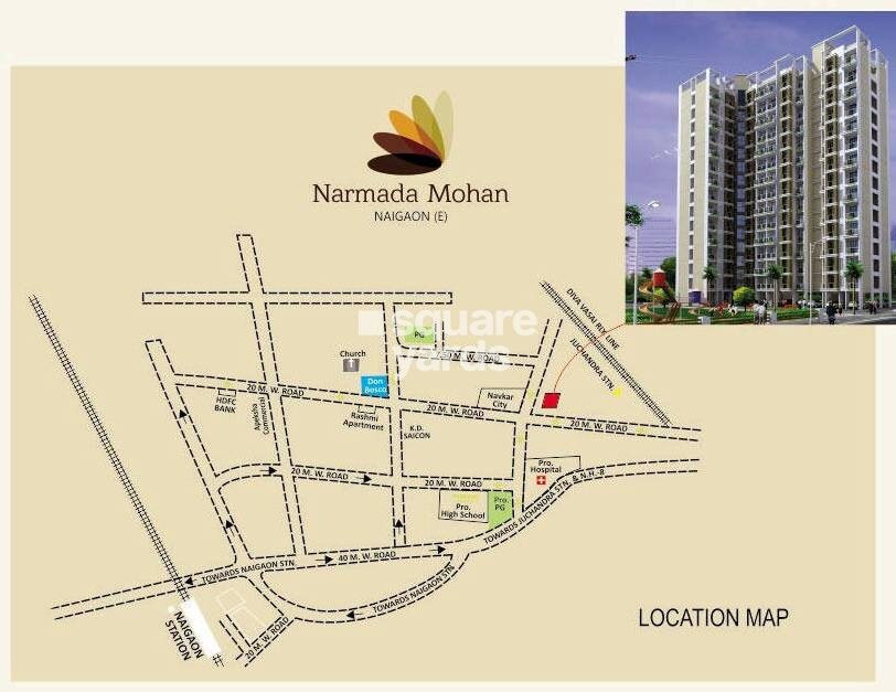 KM Narmada Mohan Location Image