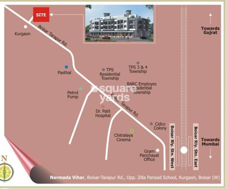 KM Narmada Vihar Location Image