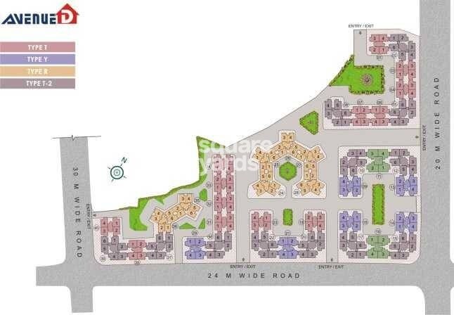 Laxmi Avenue D Global City Ph-1 Master Plan 1