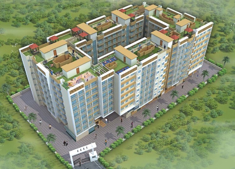 Laxmi Saptashrungi Heights Tower View 2