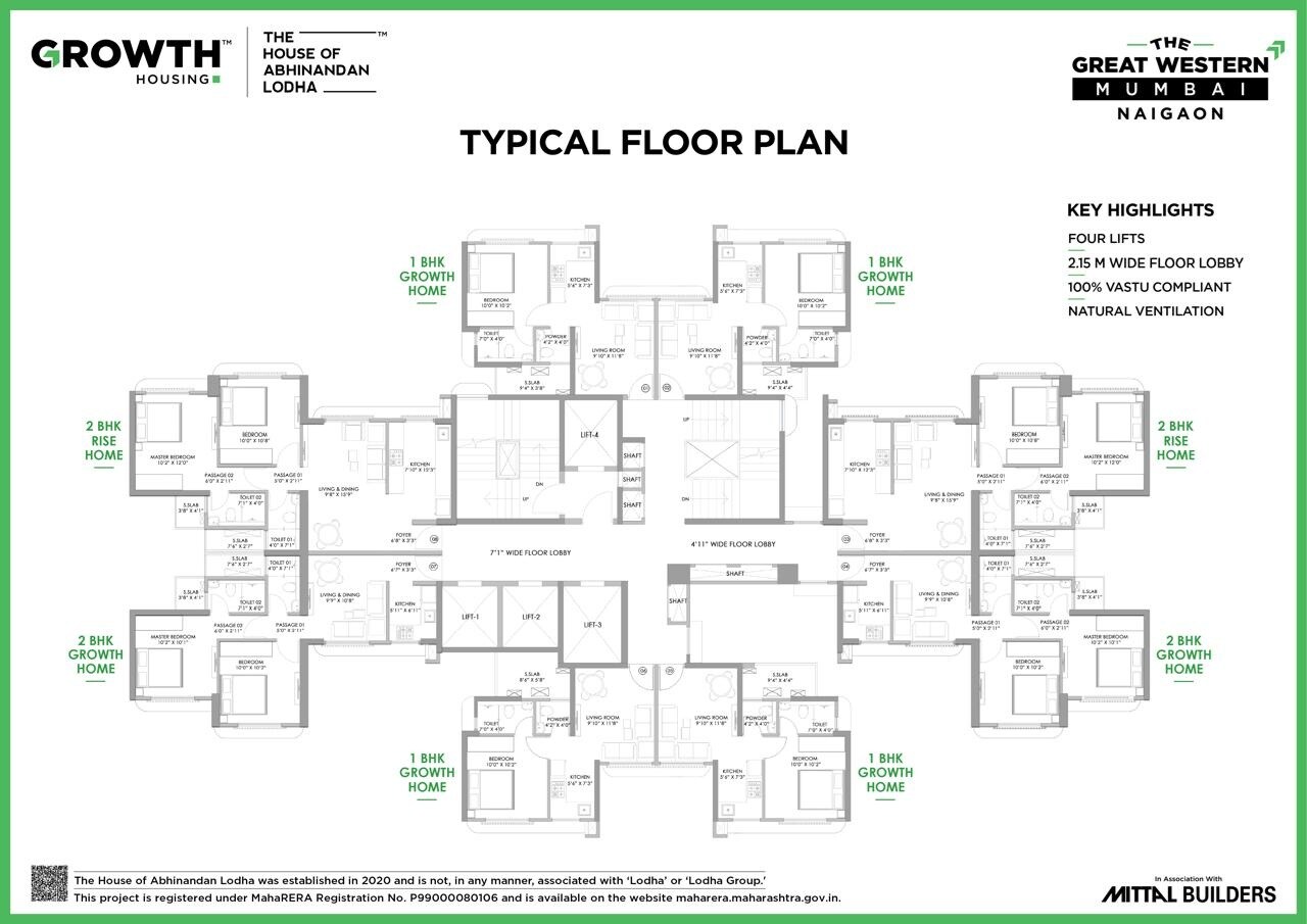 Lodha The Great Western Mumbai Floor Plans
