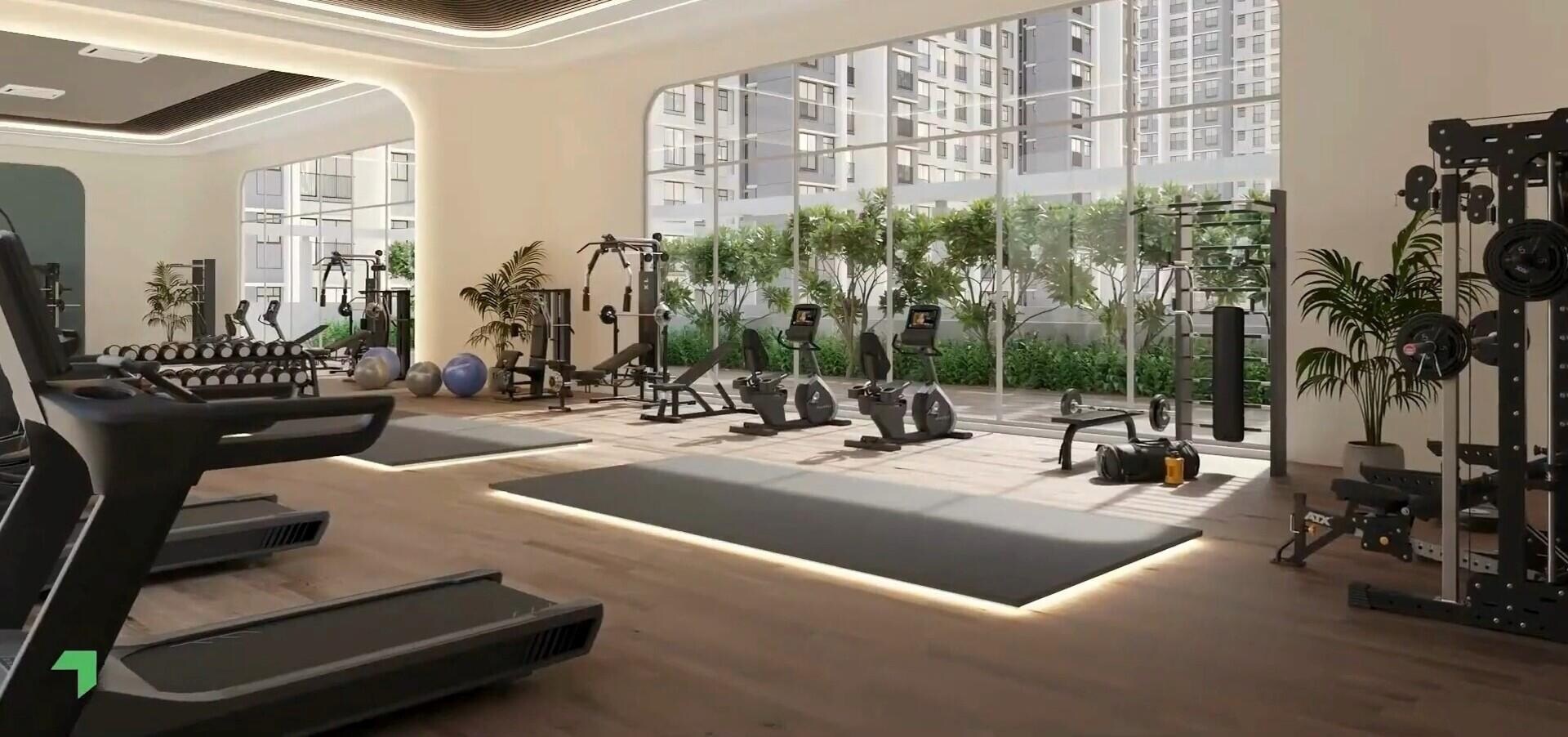 Lodha The Great Western Mumbai Gymnasium Image