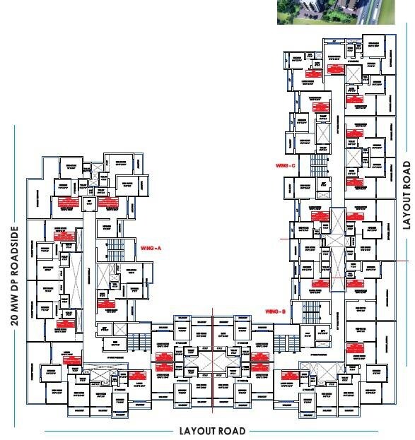 Lotus Hari Residency Floor Plans