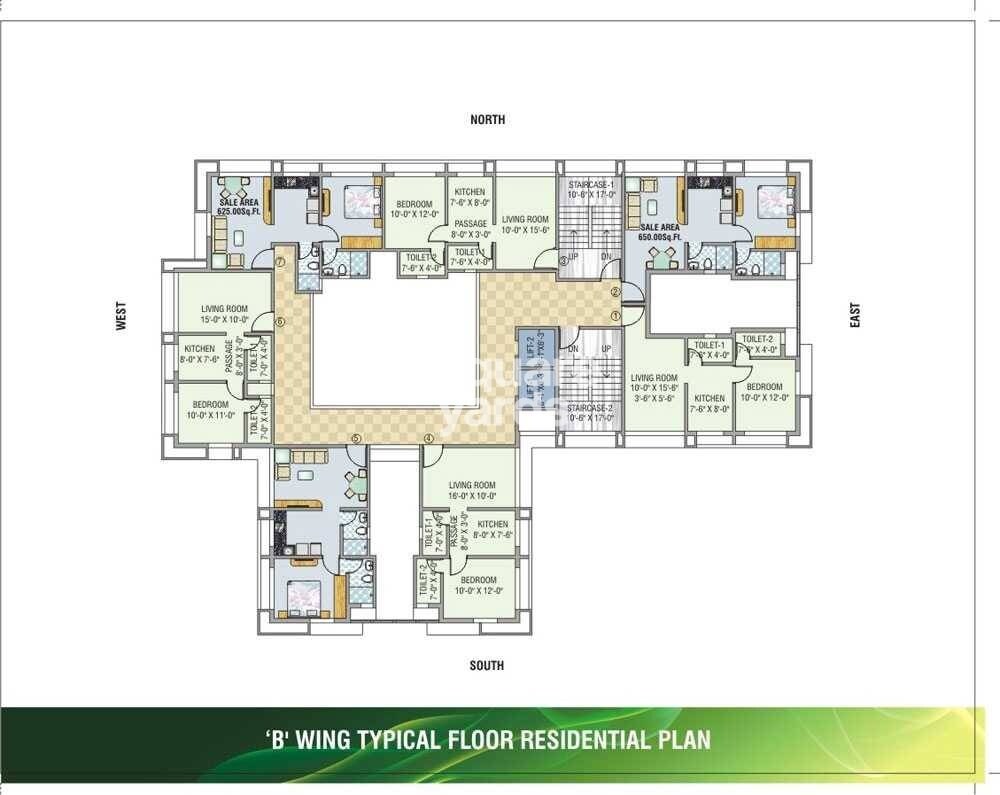 M Baria Twin Tower Floor Plans 2