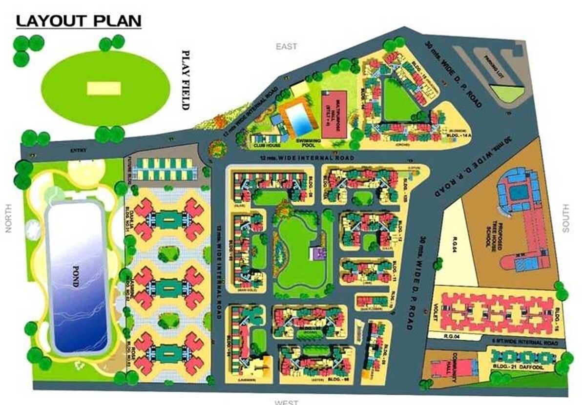 M Baria Violet Master Plan 1