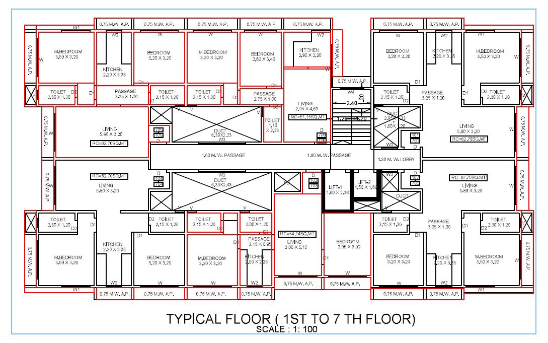 Macchimar Society Floor Plans