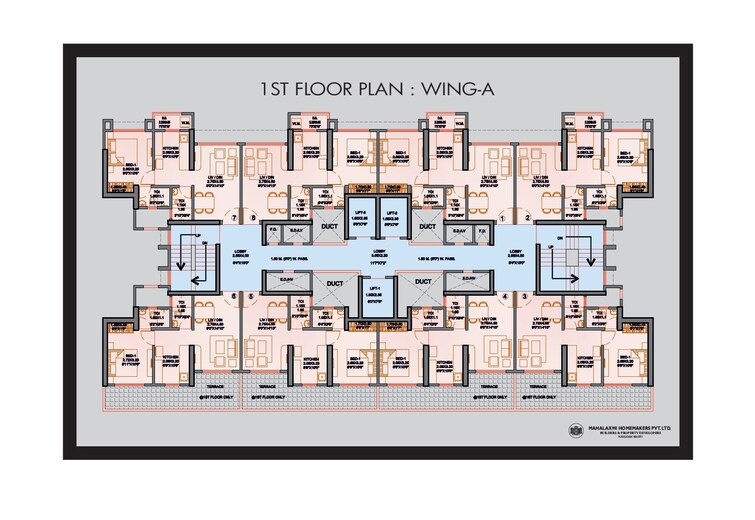 Mahalaxmi Nagar Floor Plans 1