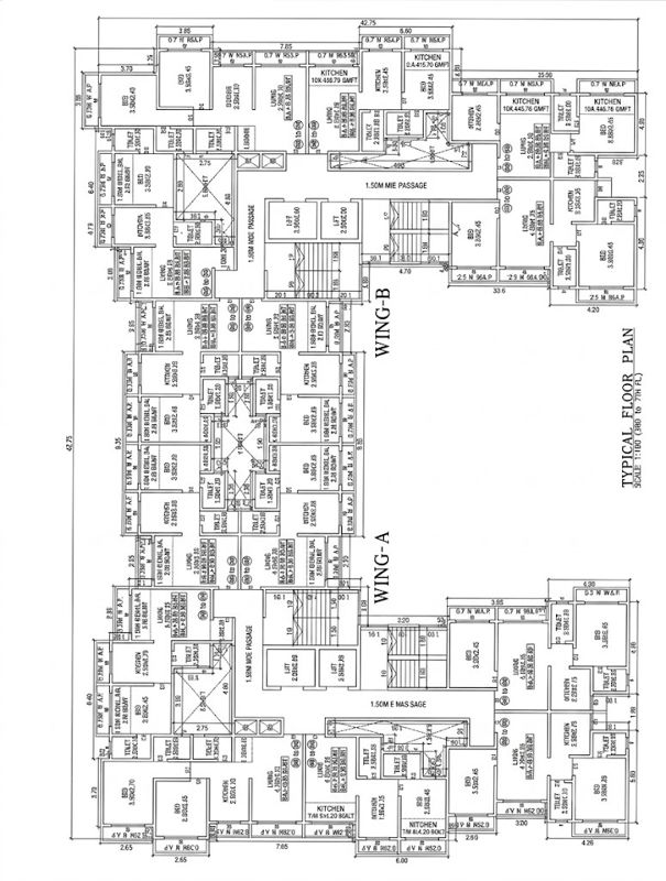 Maharshi Dayanand Nagar CHS Floor Plans