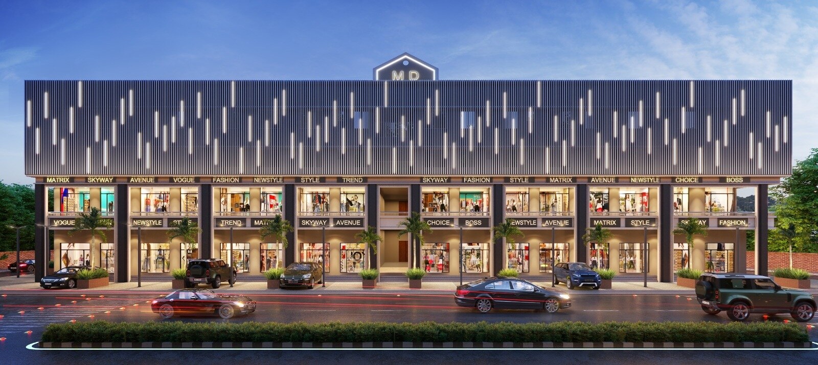 Mahavir Arcade Commercial Exteriors