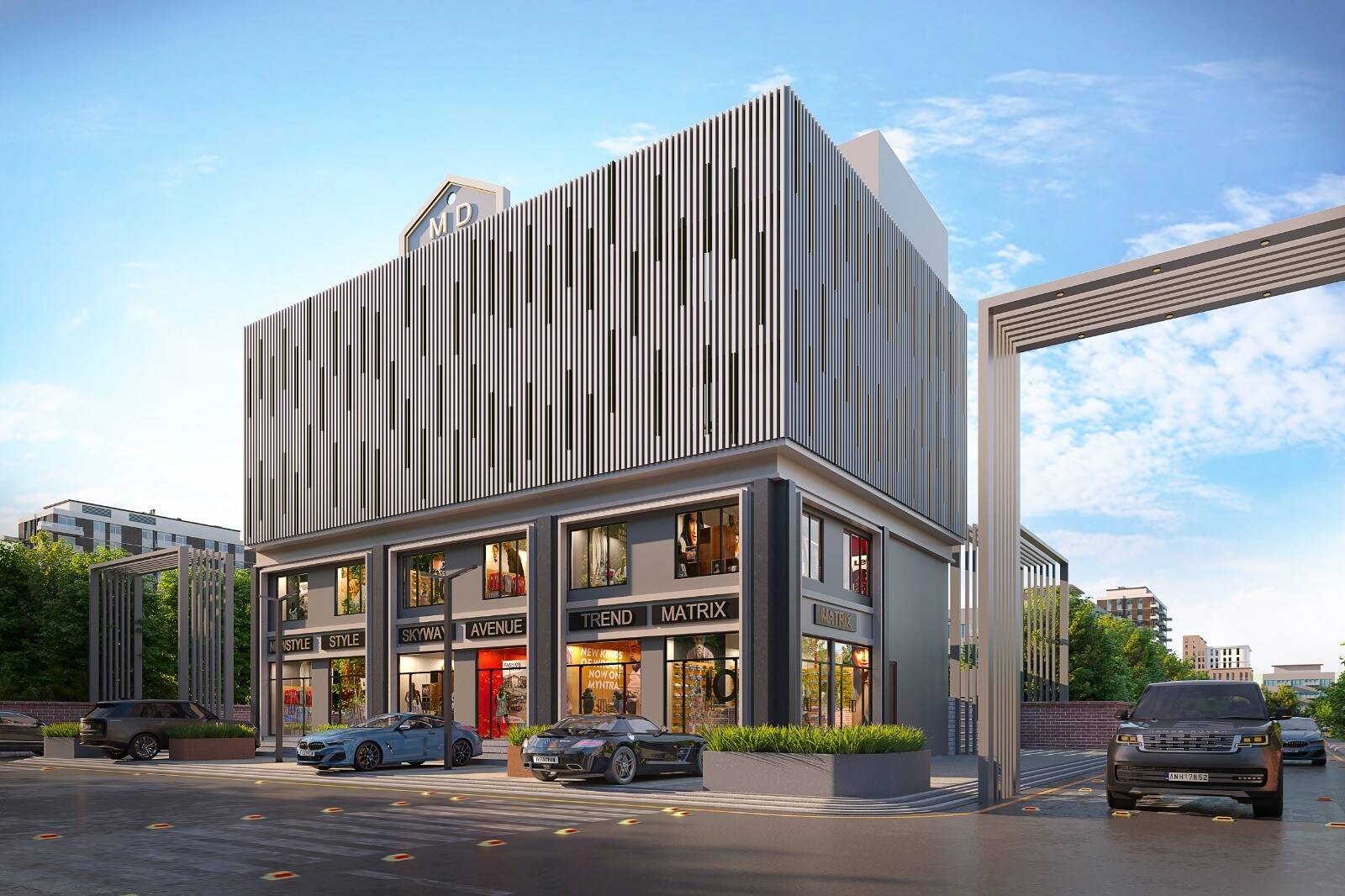 Mahavir Arcade Commercial Exteriors