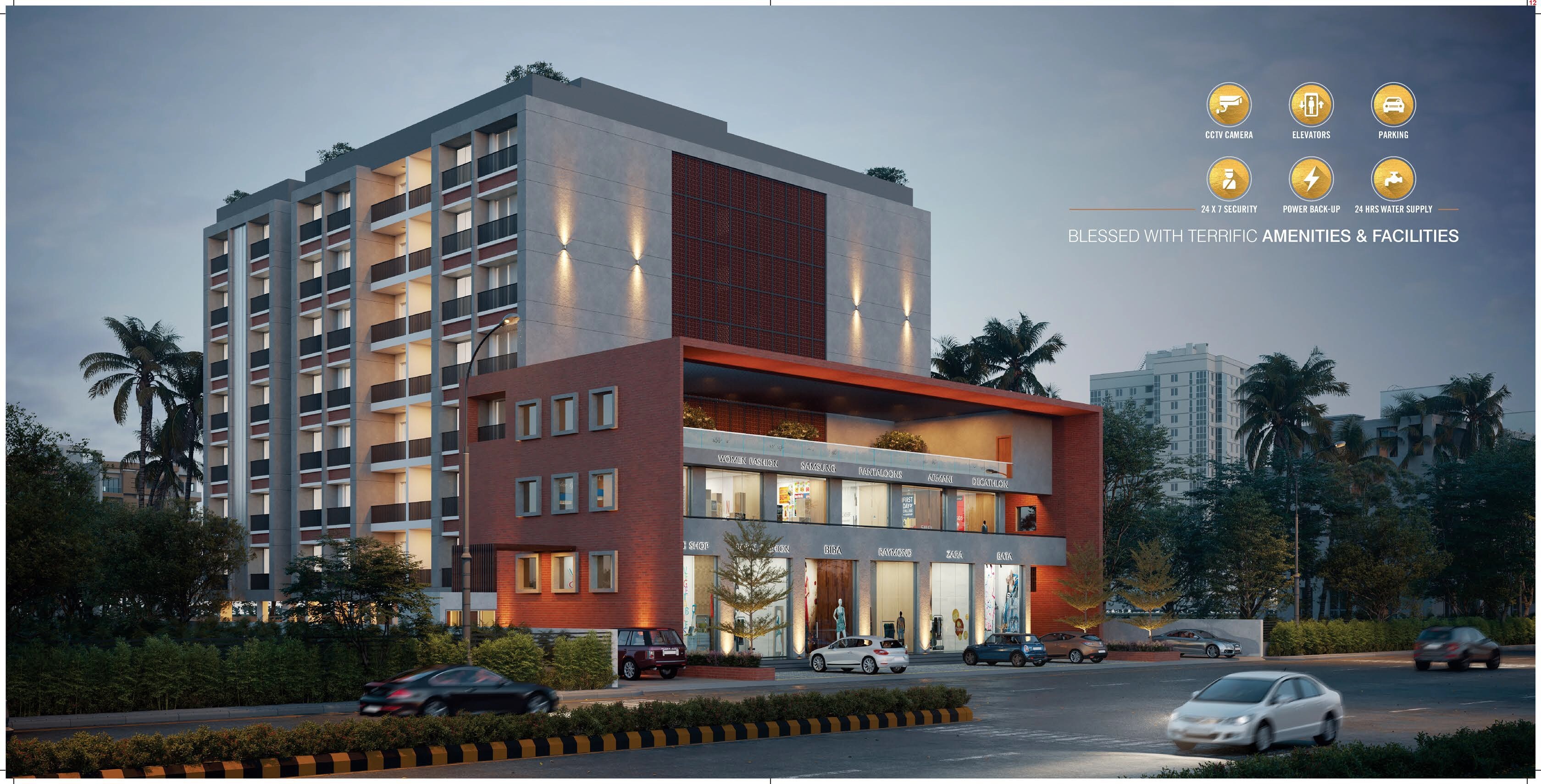 Mahavir Soho Residency Apartment Exteriors