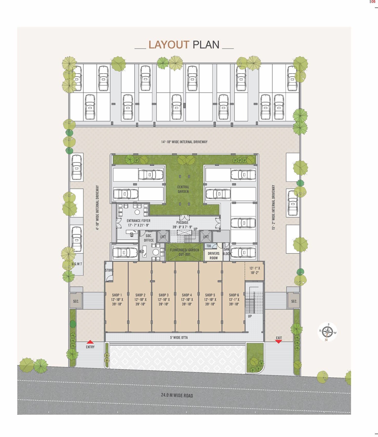 Mahavir Soho Residency Master Plan 1