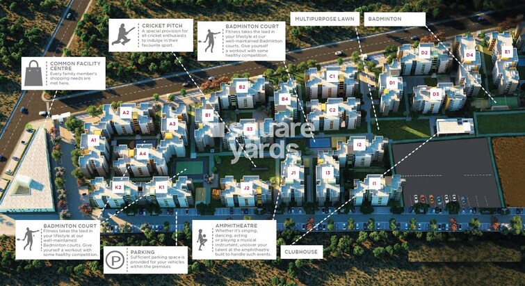 Mahindra Lifespace Happinest Master Plan Image