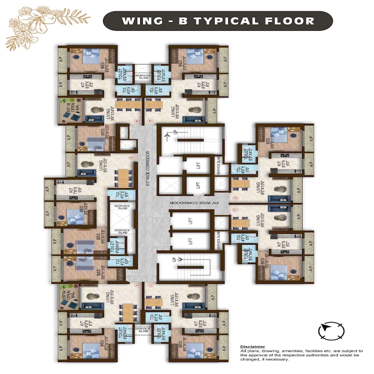Majesty Olympus Towers Floor Plans 1