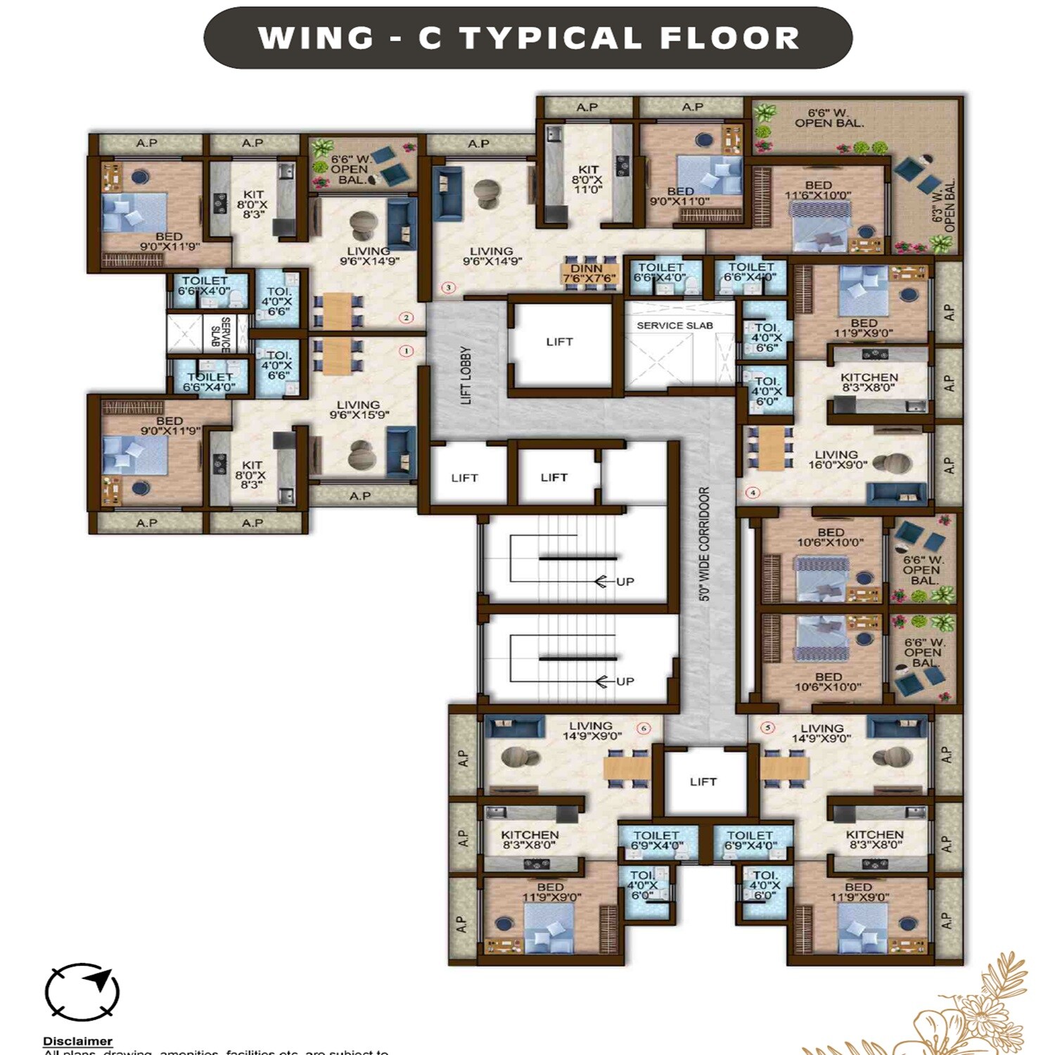 Majesty Olympus Towers Floor Plans 2