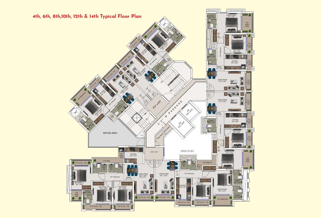 Manav Blossom Floor Plans 4