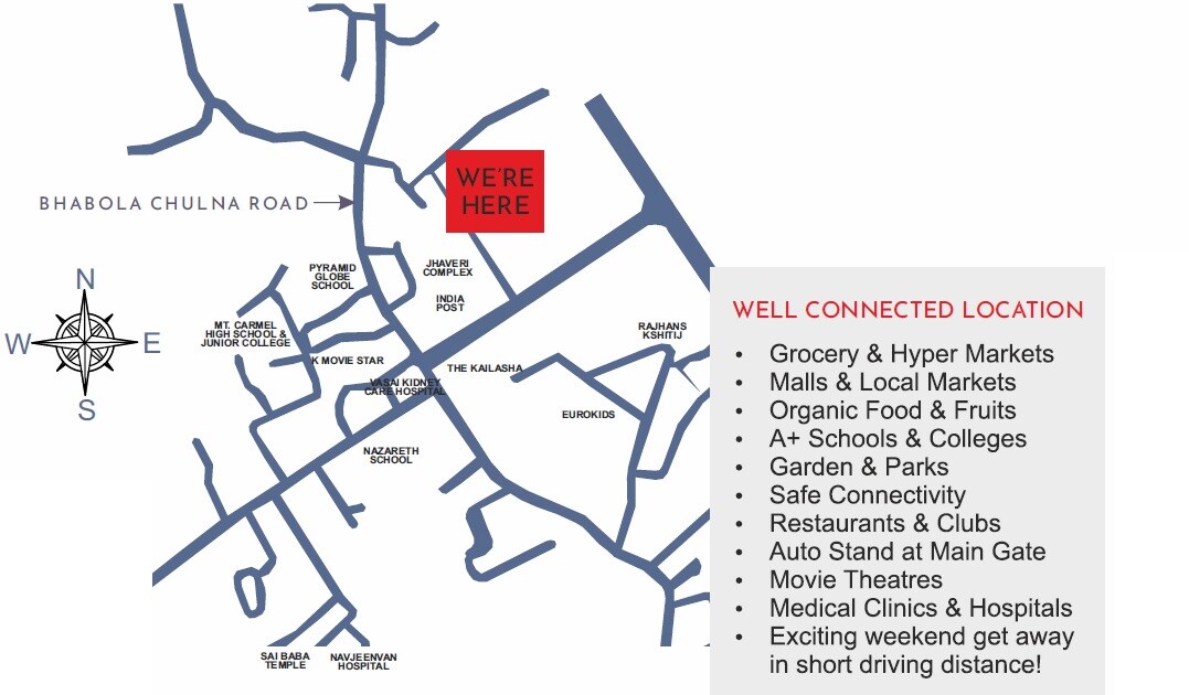 Manav Blossom Location Image