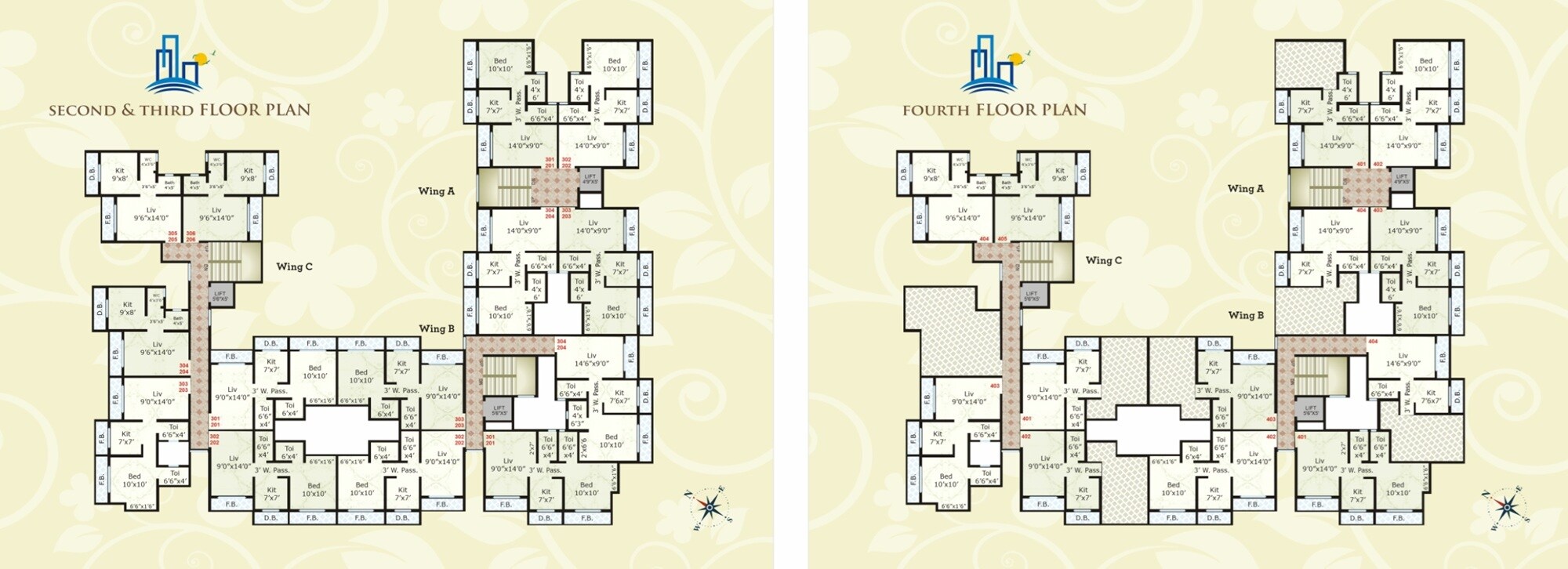 Mandor Galaxy Floor Plans