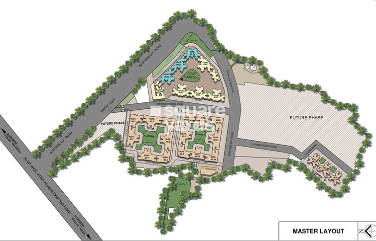 Mayfair Housing Virar Gardens Master Plan Image