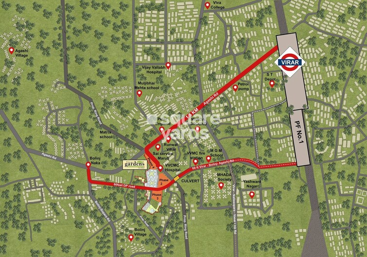 Mayfair Sara Virar Location Image 1