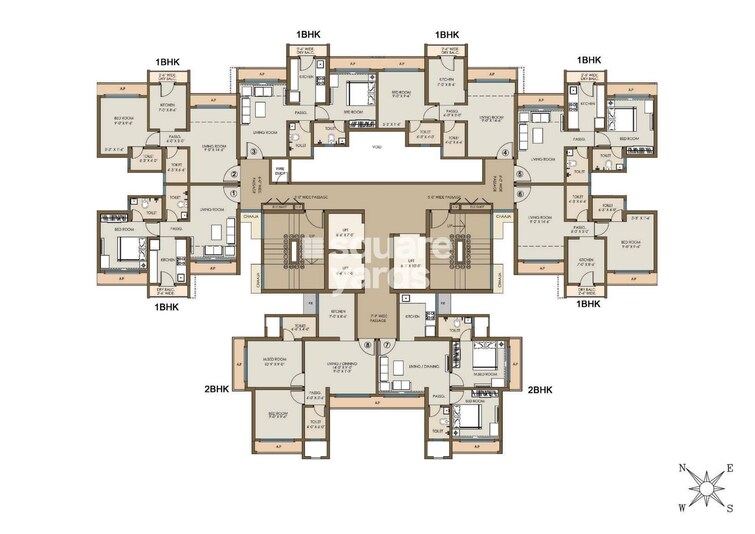 Mayfair Virar Gardens Floor Plans 1