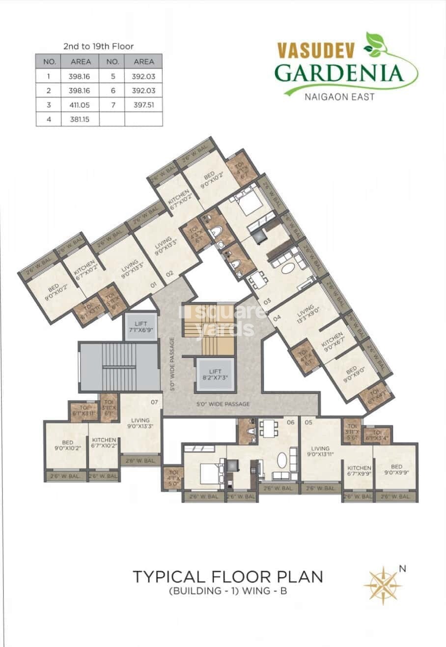 Mhatre Vasudev Gardenia Floor Plans 1