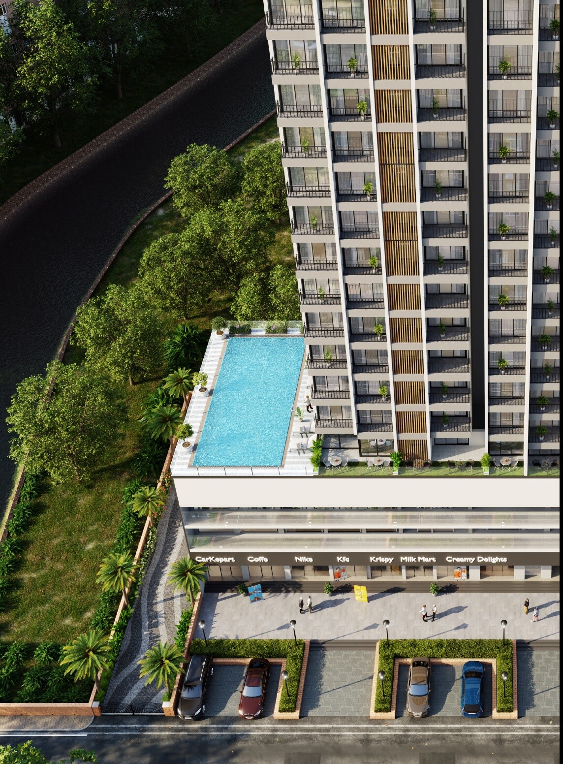 Nakshatra Prithvi Apartment Exteriors